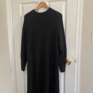 H&M Sweater Dress Black Size Small